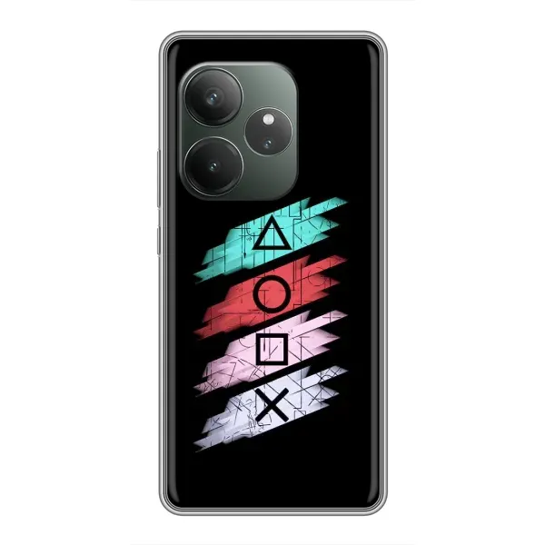 Чехол с рисунком «Значки Sony» для RealMe Neo7