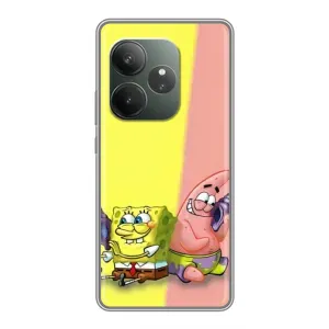 Чехлы с Патриком на RealMe Neo7 (Звонок)