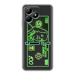 Чехол (Дорого -богато) на Realme Note 50 (Баксы)
