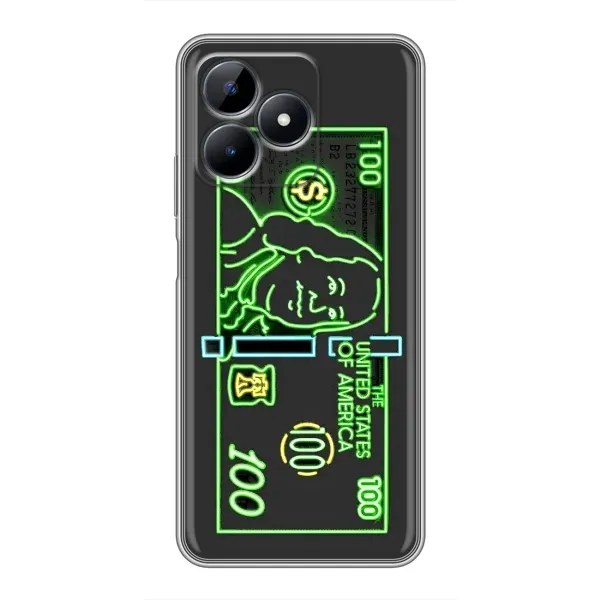 Чехол с рисунком «Баксы» для Realme Note 50