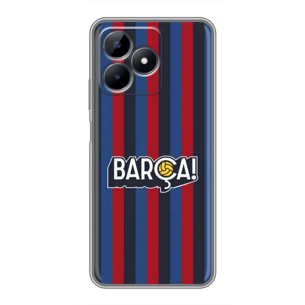 Чехол с рисунком «BARCA» для Realme Note 50