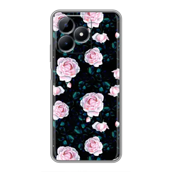 Чехол с рисунком «Чайные розы» для Realme Note 50 Чехол с рисунком «Чайные розы» для Realme Note 50