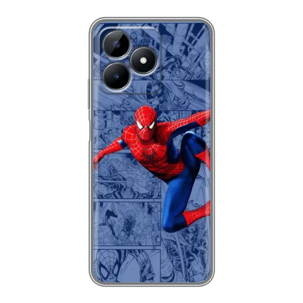 Чехол с рисунком «Человек Паук» для Realme Note 50