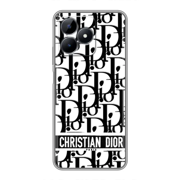 Чехол с рисунком «Christian Dior» для Realme Note 50
