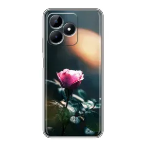 Чехлы с принтом Розочки для Realme Note 50 (Цветок ночной)