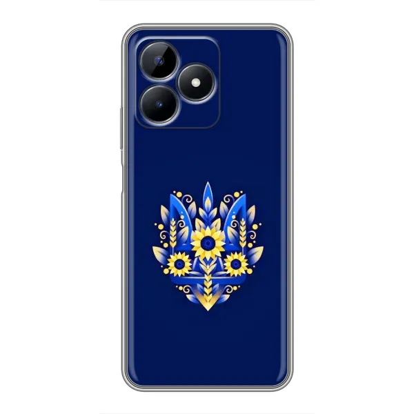 Чохол з малюнком «Квітучий Герб» для Realme Note 50