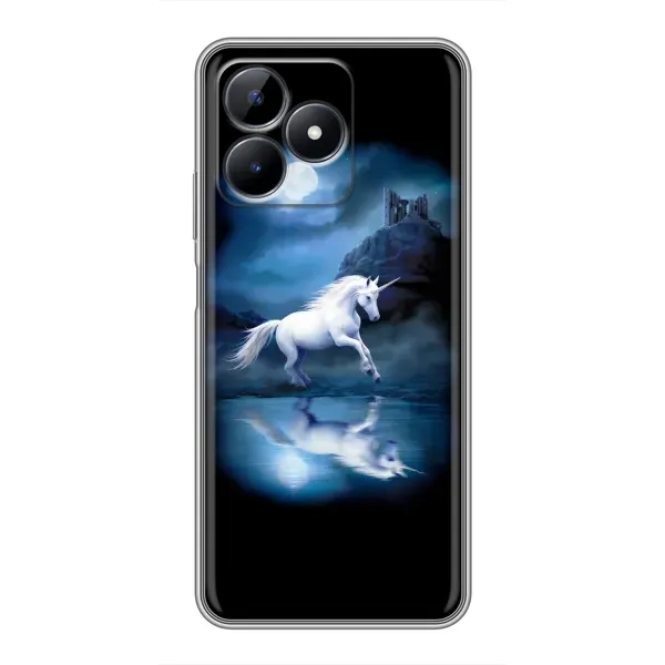 Чехол с рисунком «Единорог» для Realme Note 50 Чехол с рисунком «Единорог» для Realme Note 50