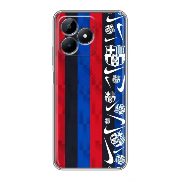 Чехол с рисунком «Фанат Барсы» для Realme Note 50