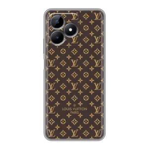 Чехол Стиль Louis Vuitton на Realme Note 50 (Фон Луи Виттон)