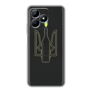 Чехол с картинкой (Патриотический ГЕРБ) на Realme Note 50 (Герб - Молотова)