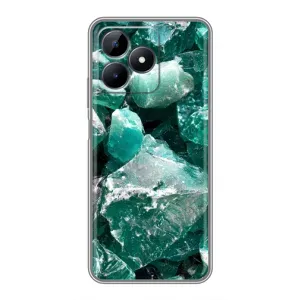 Чехол (Дорого -богато) на Realme Note 50 (Изумруд)