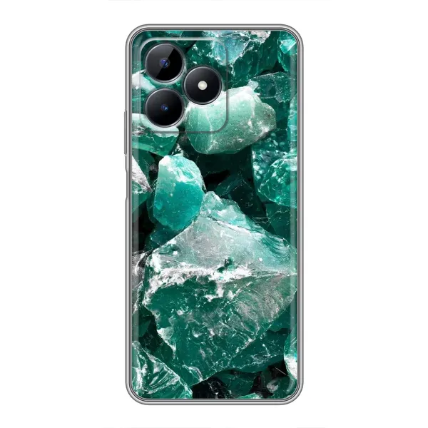 Чехол с рисунком «Изумруд» для Realme Note 50