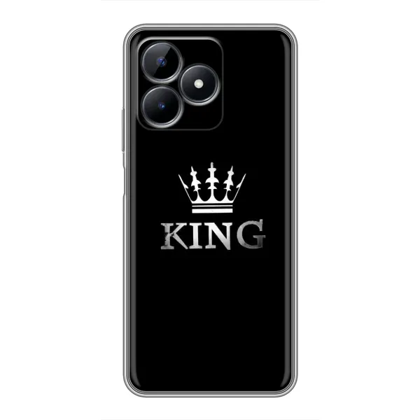 Чехол с рисунком «KING» для Realme Note 50 Чехол с рисунком «KING» для Realme Note 50