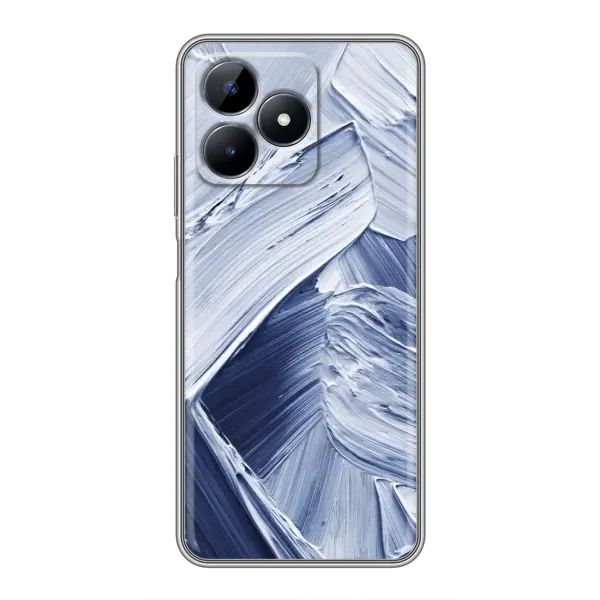 Чехол с рисунком «Краски мазки» для Realme Note 50