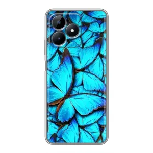Силіконовий бампер з картинкою звірів для Realme Note 50 (Крила метеликів)