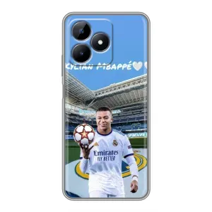 Чохол (TPU) з Футболістом на Realme Note 50 (Mbappe Real)