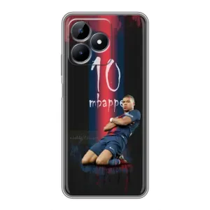 Чохол (TPU) з Футболістом на Realme Note 50 (MBAPPE 10)
