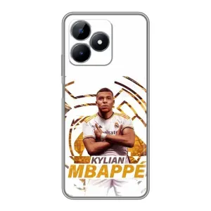 Чохол (TPU) з Футболістом на Realme Note 50 (Мбаппе Реал)