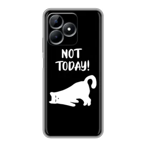 Бампер з зображенням Котиків для Реалмі Ноут 50 (Not Today)