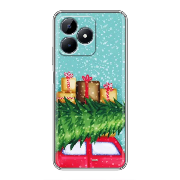 Чехол с рисунком «Новогодние подарки» для Realme Note 50 Чехол с рисунком «Новогодние подарки» для Realme Note 50