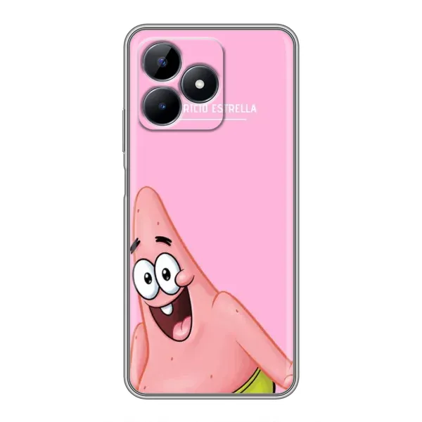 Чехол с рисунком «Патрик» для Realme Note 50 Чехол с рисунком «Патрик» для Realme Note 50