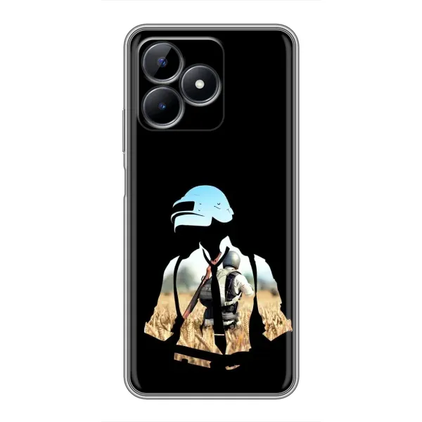 Чехол с рисунком «Пубг мен» для Realme Note 50
