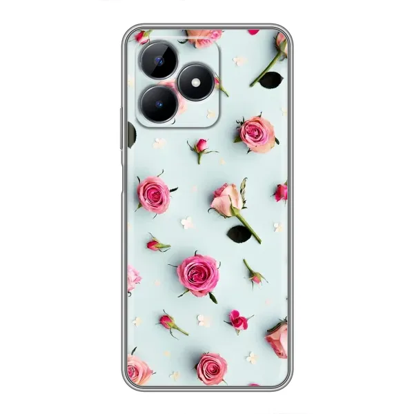 Чехол с рисунком «Разные цветы» для Realme Note 50 Чехол с рисунком «Разные цветы» для Realme Note 50