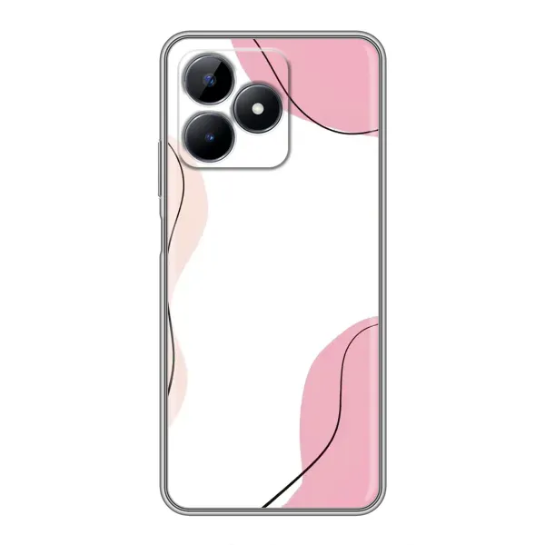 Чехол с рисунком «Розовый фон» для Realme Note 50 Чехол с рисунком «Розовый фон» для Realme Note 50