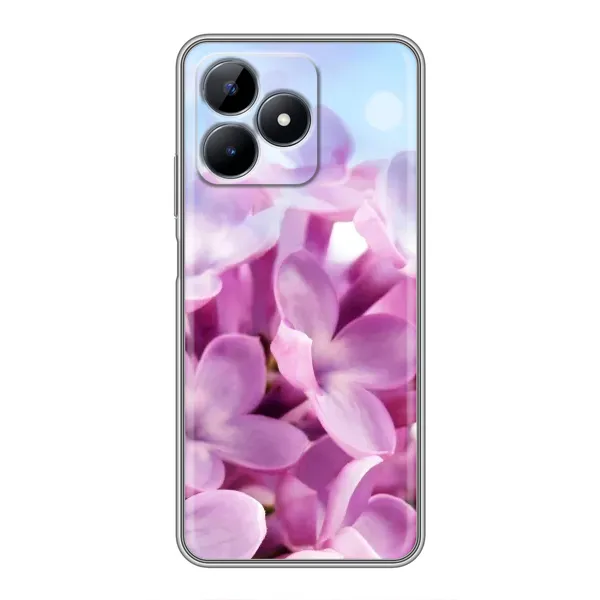 Чехол с рисунком «Сиреневые цветы» для Realme Note 50 Чехол с рисунком «Сиреневые цветы» для Realme Note 50