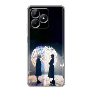 Чехлы с принтом Уэнсдей на Realme Note 50 (Уэнсдей и Энди)