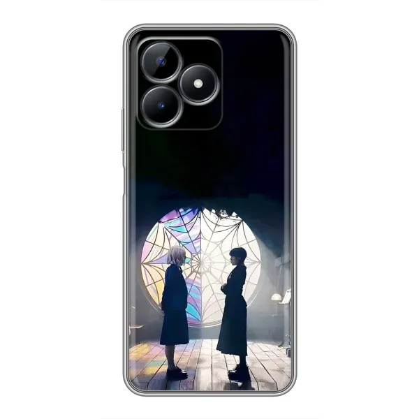 Чохол з малюнком «Внсдей і Енід» для Realme Note 50 Чохол з малюнком «Внсдей і Енід» для Realme Note 50