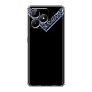 Силиконовый Чехол на Realme Note 50 (Воротник вышиванки)