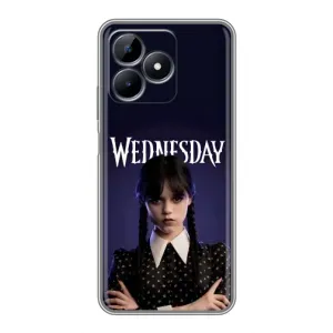 Чехлы с принтом Уэнсдей на Realme Note 50 (Wednesdey)