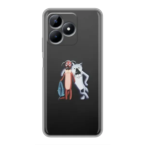 Чехол с рисунком «Шо, опять» для Realme Note 50