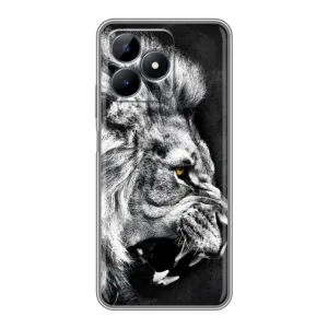 Чохол з картинкою на Realme Note 50 (Злий Лев)