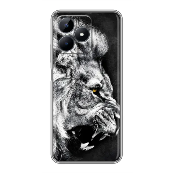 Чехол с рисунком «Злой ЛЕВ» для Realme Note 50 Чехол с рисунком «Злой ЛЕВ» для Realme Note 50