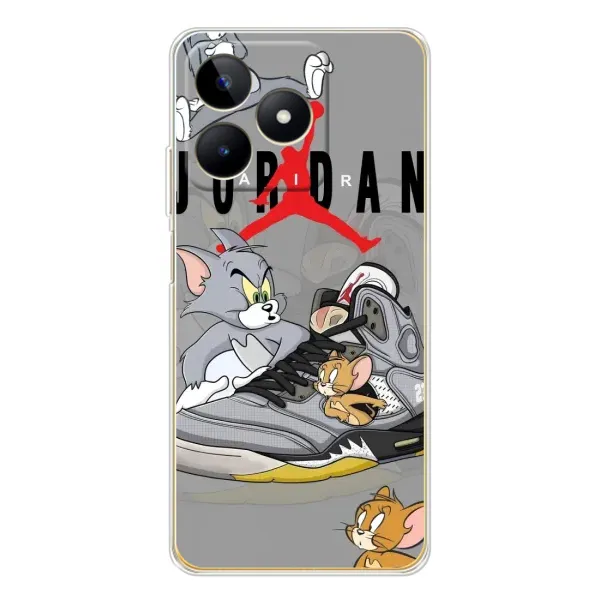 Чохол з малюнком «Air Jordan» для Realme Note 60 Чохол з малюнком «Air Jordan» для Realme Note 60