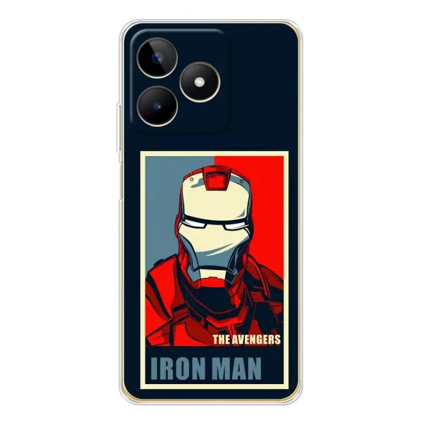 Чехол с рисунком «Art Iron man» для Realme Note 60 Чехол с рисунком «Art Iron man» для Realme Note 60