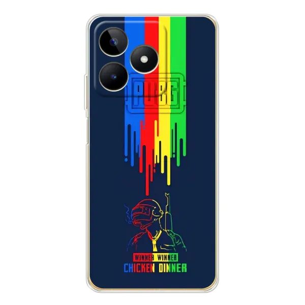 Чехол с рисунком «Арт Пабг» для Realme Note 60 Чехол с рисунком «Арт Пабг» для Realme Note 60