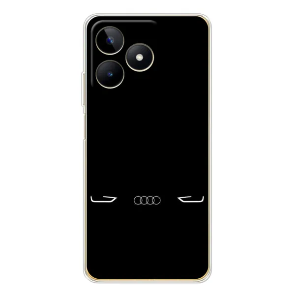 Чехол с рисунком «Силует Audi» для Realme Note 60 Чехол с рисунком «Силует Audi» для Realme Note 60