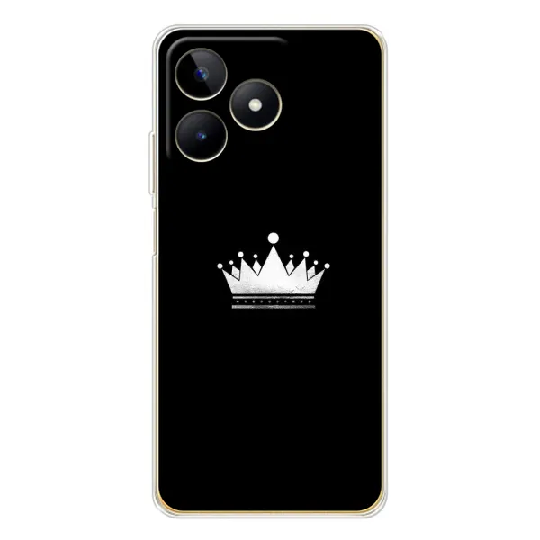 Чехол с рисунком «Белая корона» для Realme Note 60 Чехол с рисунком «Белая корона» для Realme Note 60