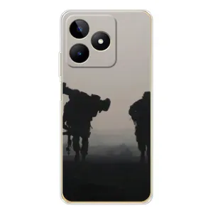 Чохли на військову тематику для Realme Note 60 (Бій солдат)