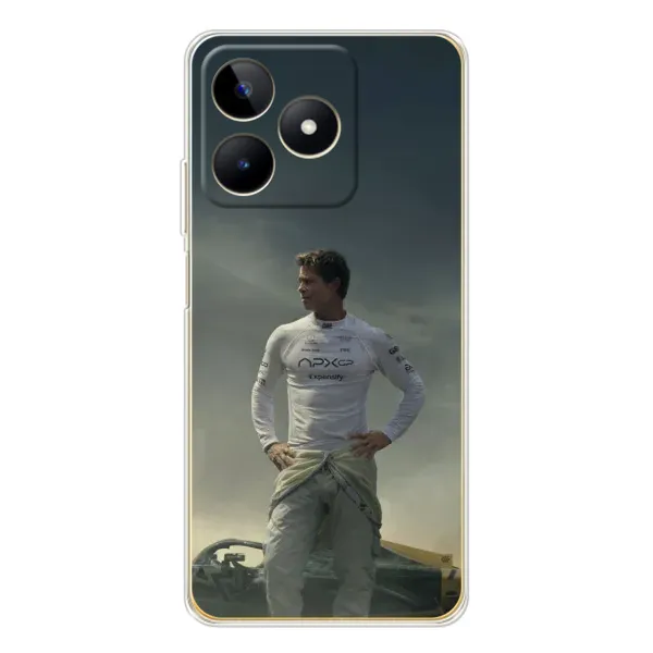 Чохол з малюнком «Бред Пітт» для Realme Note 60 Чохол з малюнком «Бред Пітт» для Realme Note 60