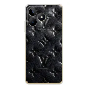Текстурный Чехол Louis Vuitton для Ноте 60 (Черный ЛВ)