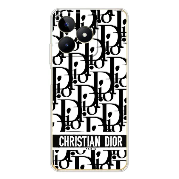 Чехол с рисунком «Christian Dior» для Realme Note 60