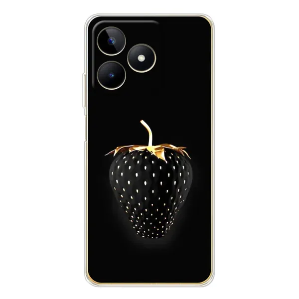 Чехол с рисунком «Чёрная клубника» для Realme Note 60 Чехол с рисунком «Чёрная клубника» для Realme Note 60