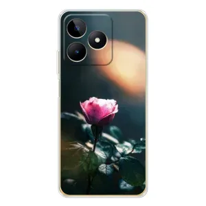 Чехлы с принтом Розочки для Realme Note 60 (Цветок ночной)