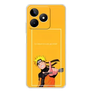Чехлы с принтом Наруто на Realme Note 60 (Даттебаё)