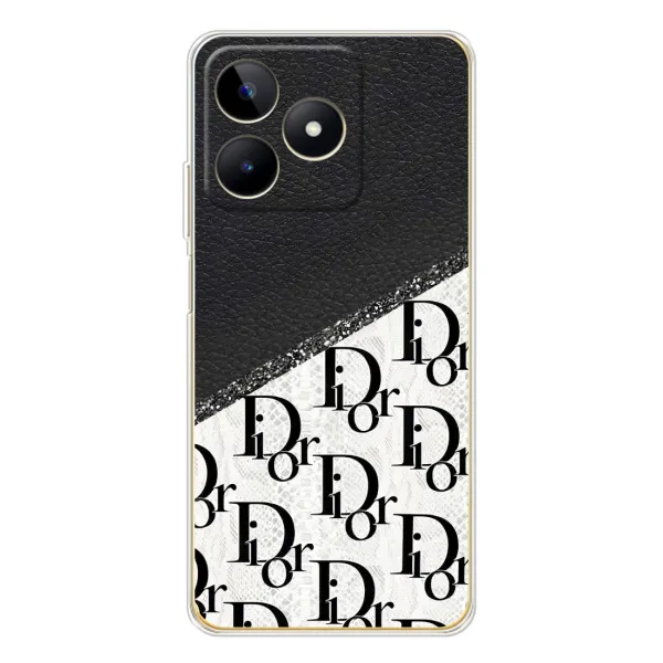 Чехол с рисунком «Диор» для Realme Note 60