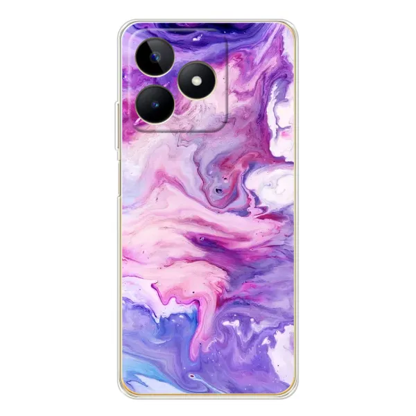 Чехол с рисунком «Фиолетовый мрамор» для Realme Note 60 Чехол с рисунком «Фиолетовый мрамор» для Realme Note 60